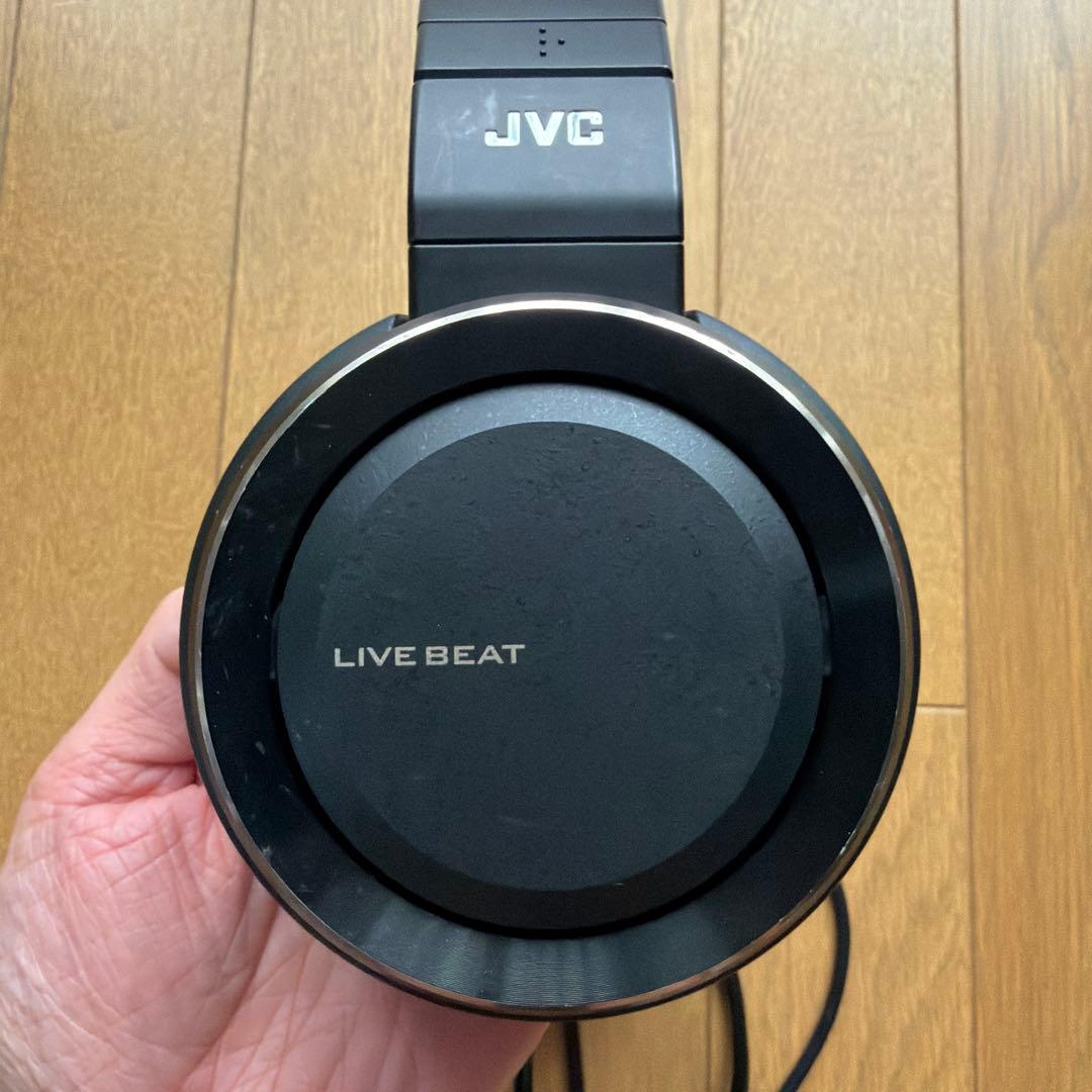 JVC LIVE BEAT ブラック 有線ヘッドセット　HA-SZ2000