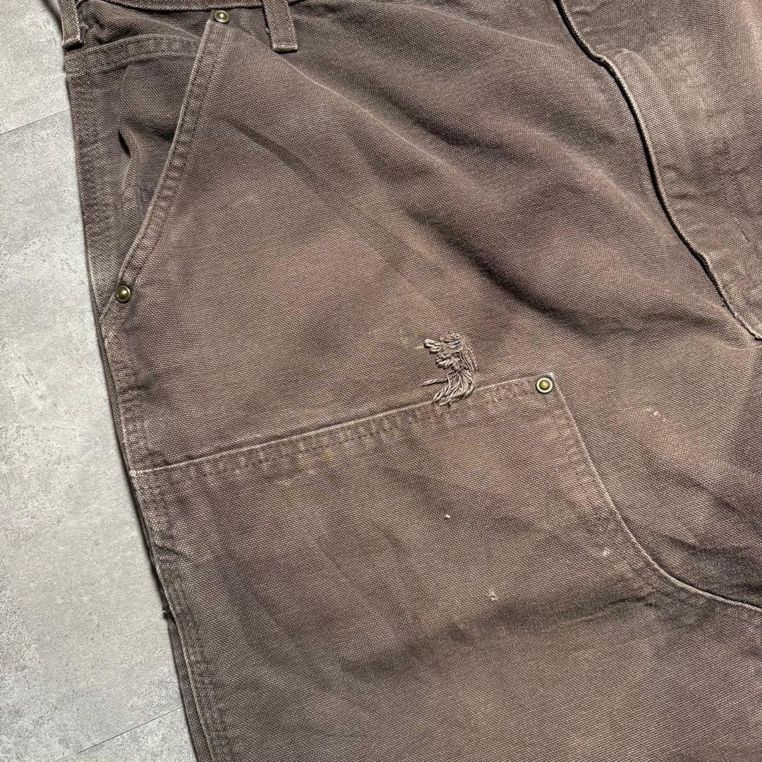 Carhartt カーハートブラウンダブルニーペインターパンツW40×L32