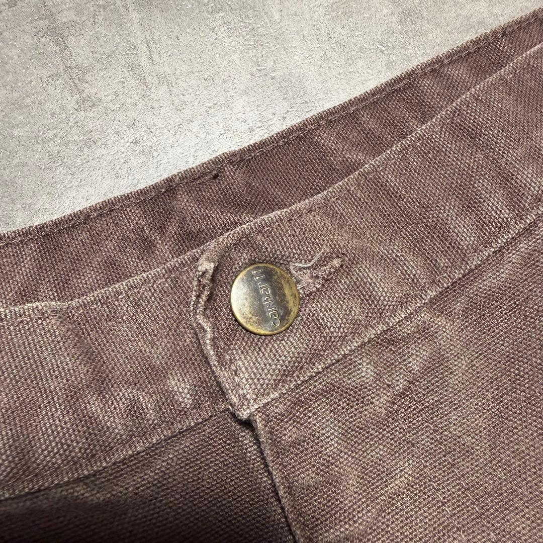 Carhartt カーハートブラウンダブルニーペインターパンツW40×L32