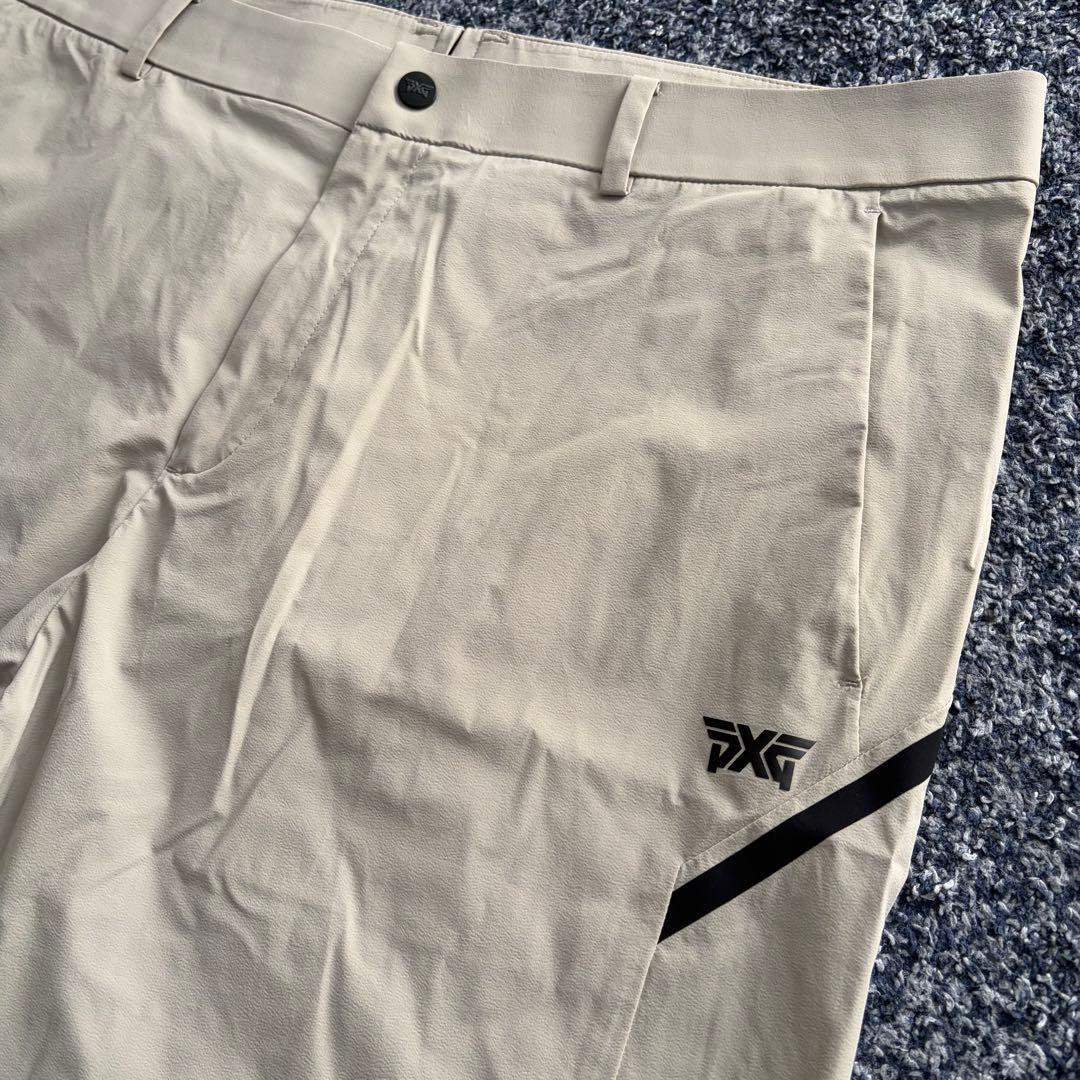 PXG　ストレッチ　ハーフパンツ　ショートパンツ　ゴルフウェア　ベージュ　3XL
