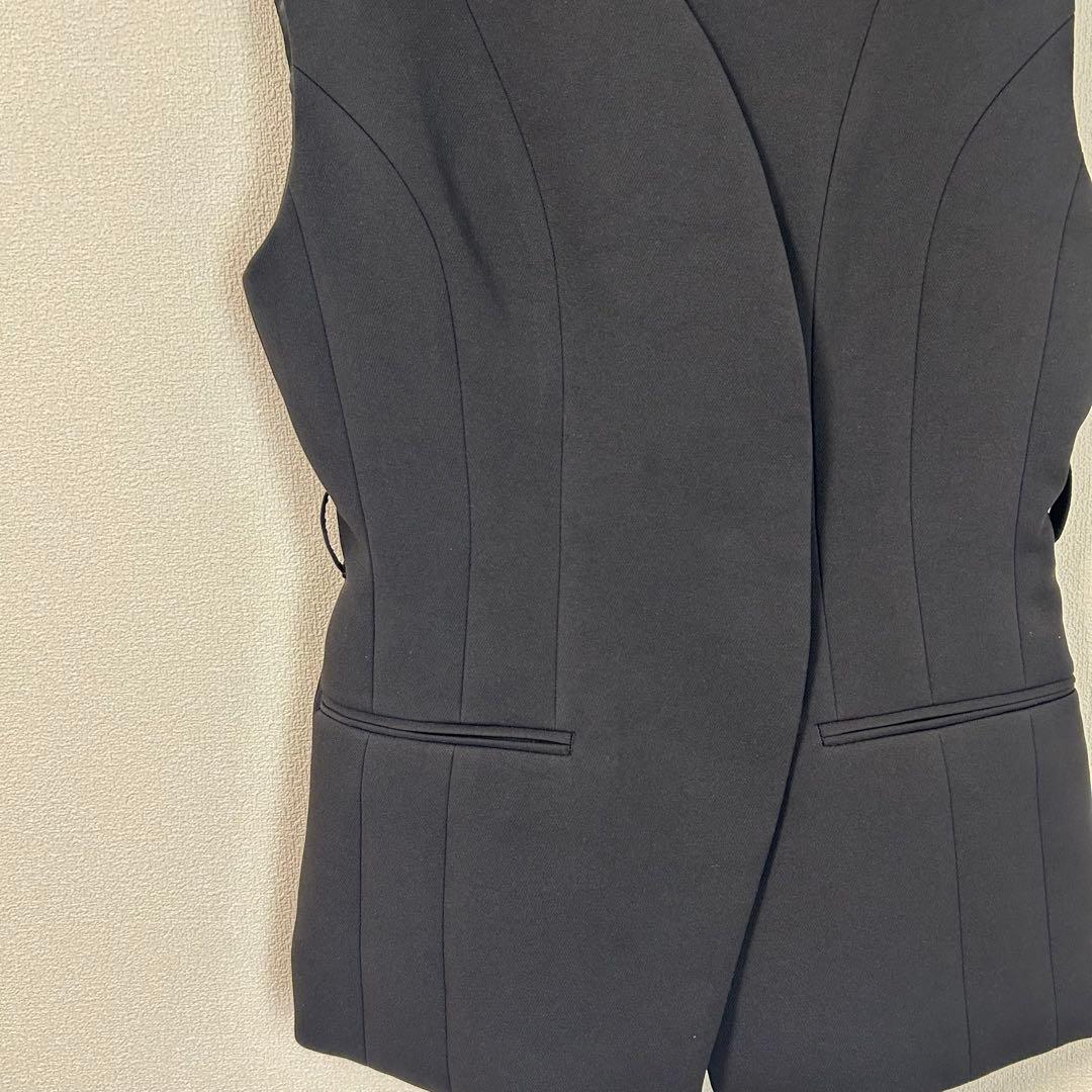 Laubeblanc Round cut gilet ローブブラン ジレ