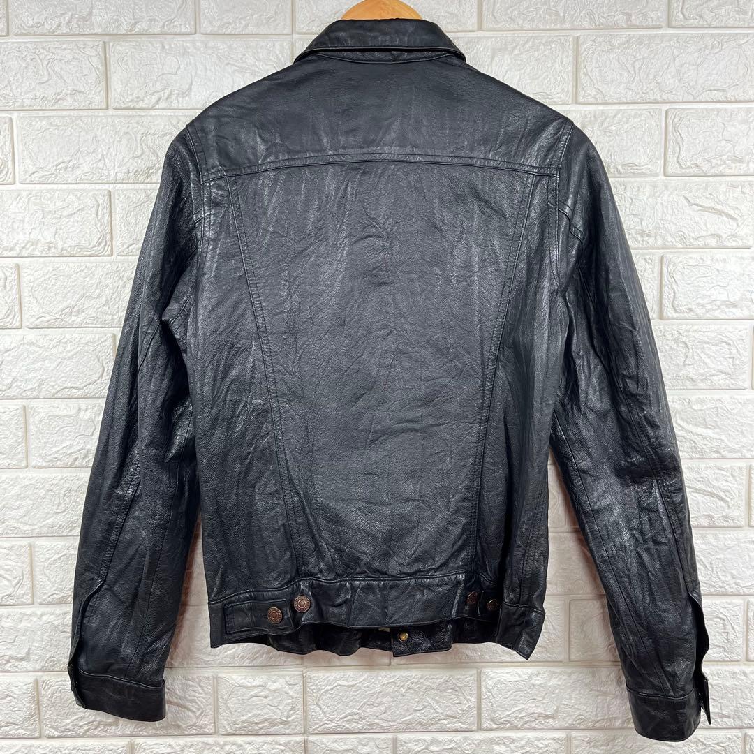 GO WEST 3rd TYPE レザージャケット　M ゴーウェスト　levis
