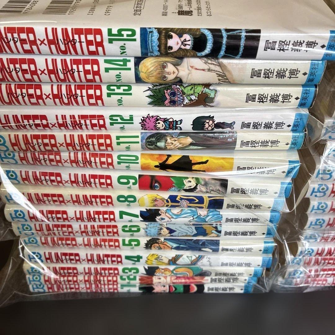HUNTER×HUNTER 全巻セット １巻〜３８巻（初版多数）
