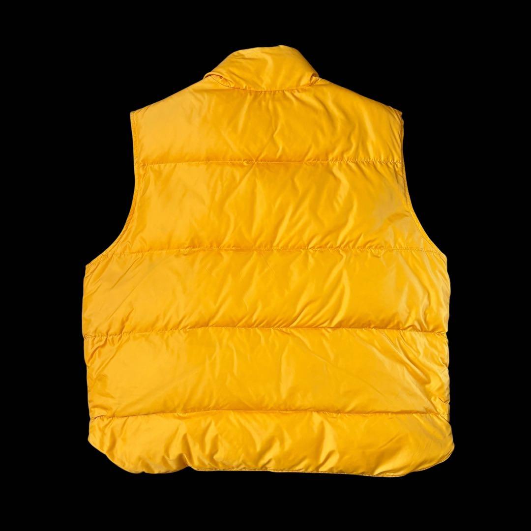 90s L.L.Bean エルエルビーン ダウンベスト XL(REG) イエロー