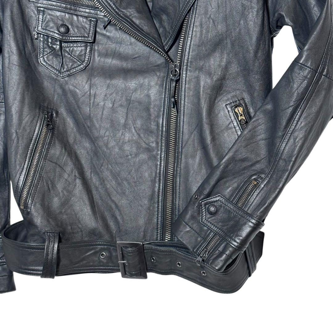 【美品】リーバイス Levi's ダブル ライダース ジャケット M レザー