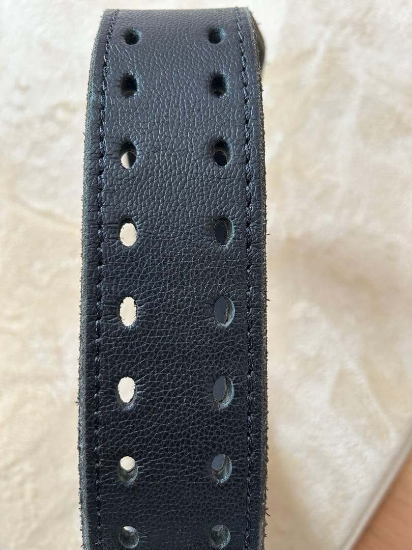 Cardillo レザー トレーニングベルト 黒