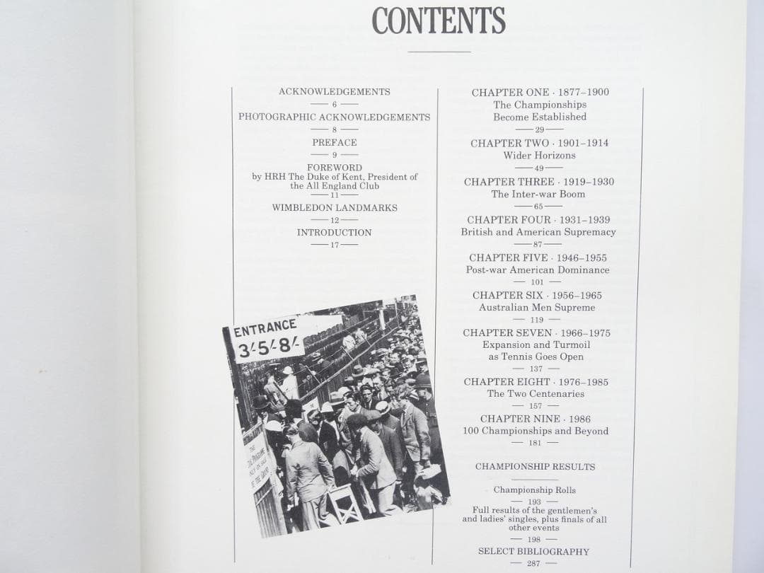 洋書◆テニス ウィンブルドン 100周年公式写真集 本 スポーツ