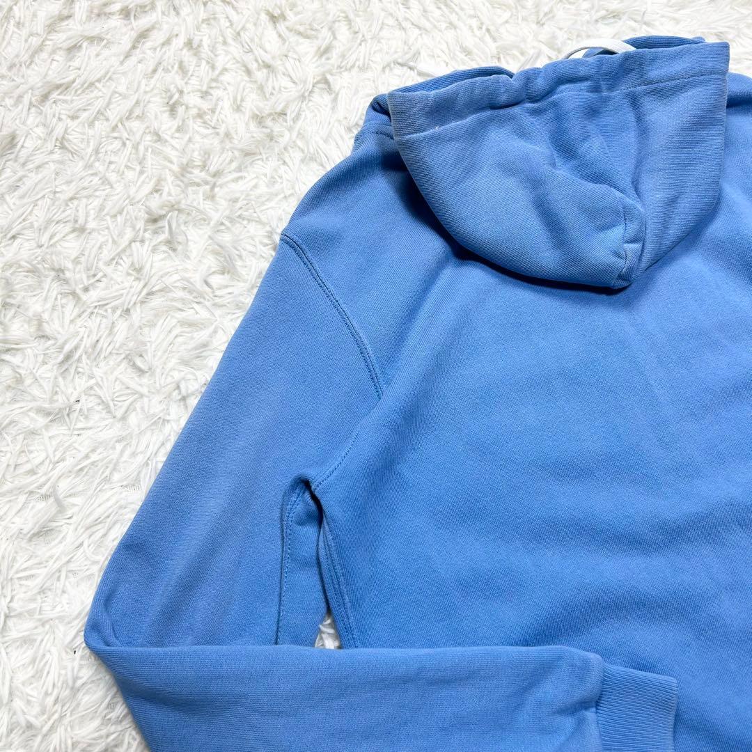 極美品 24ss 現行 ポロバイラルフローレン ジップアップパーカー 水色