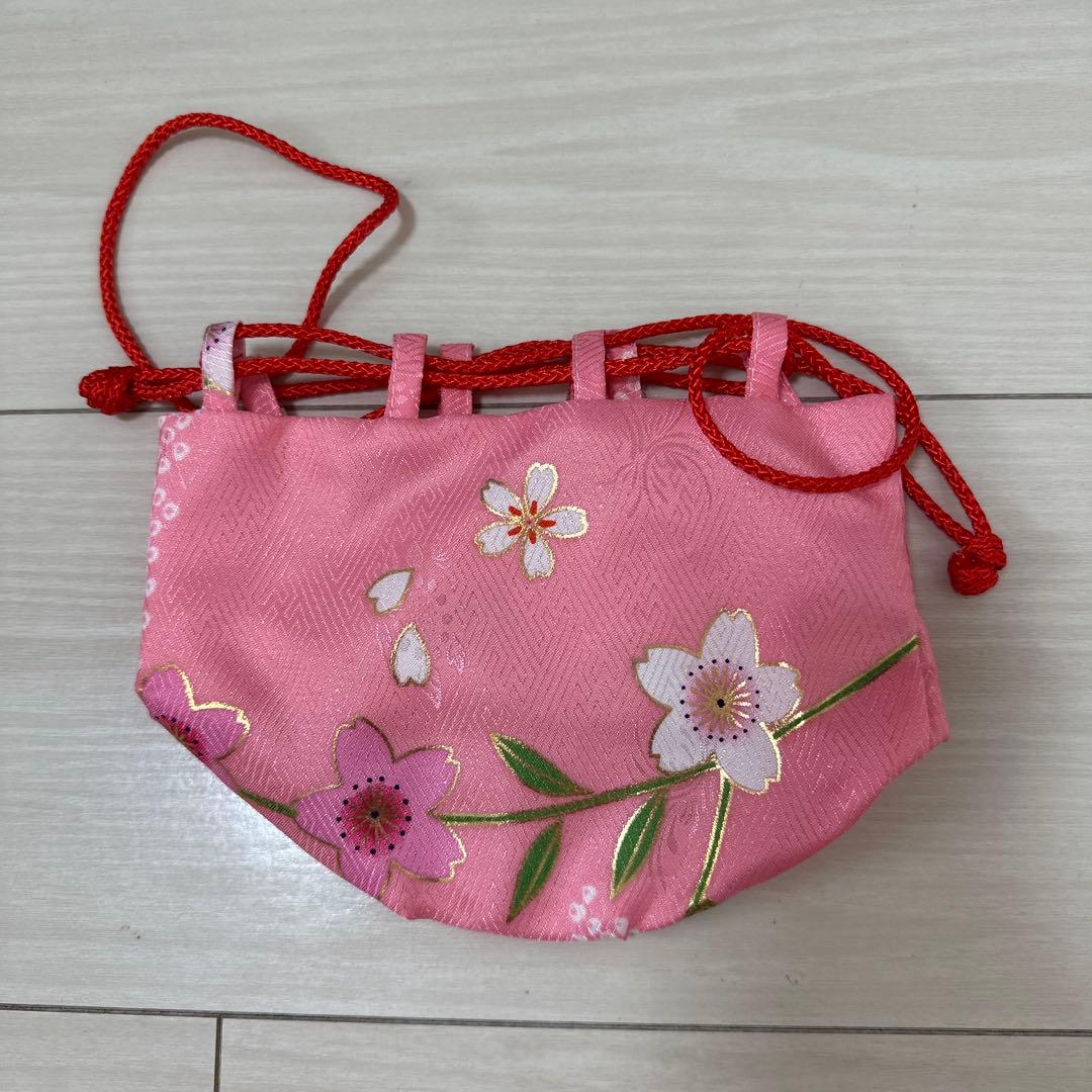 【七五三】着物フルセット ピンク 花柄