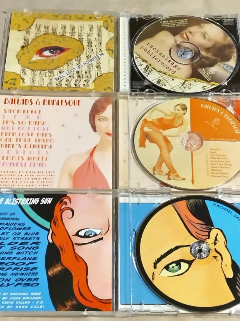 ● 稀少 レイチェル・セージ 11枚CDセット NYインディ 初期〜紙ジャケ ●