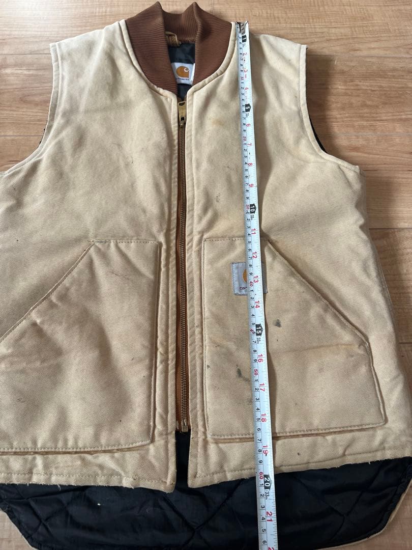Carhartt ダック地　ベスト　usa