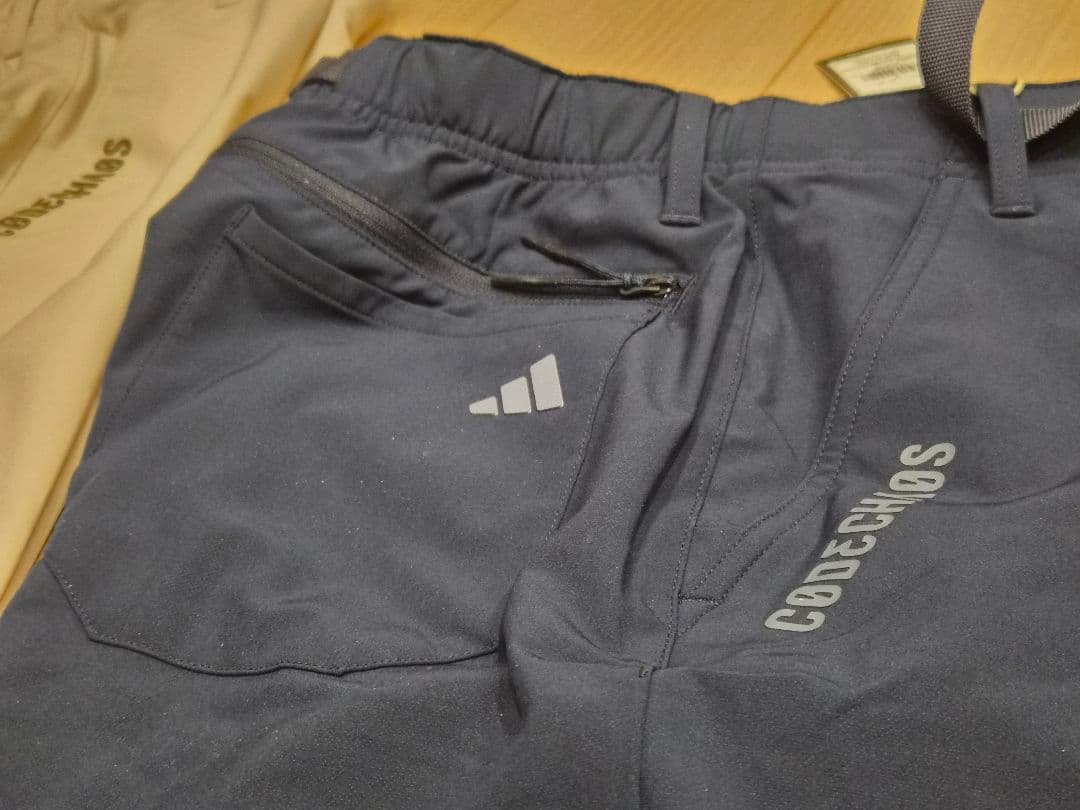 【試着のみ】adidas アディダスゴルフ 2色セット 秋冬パンツ Mサイズ