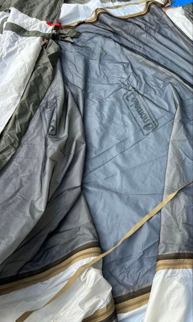 【極美品】 コールマン タフスクリーン2ルームハウス（オリーブ/ サンド）