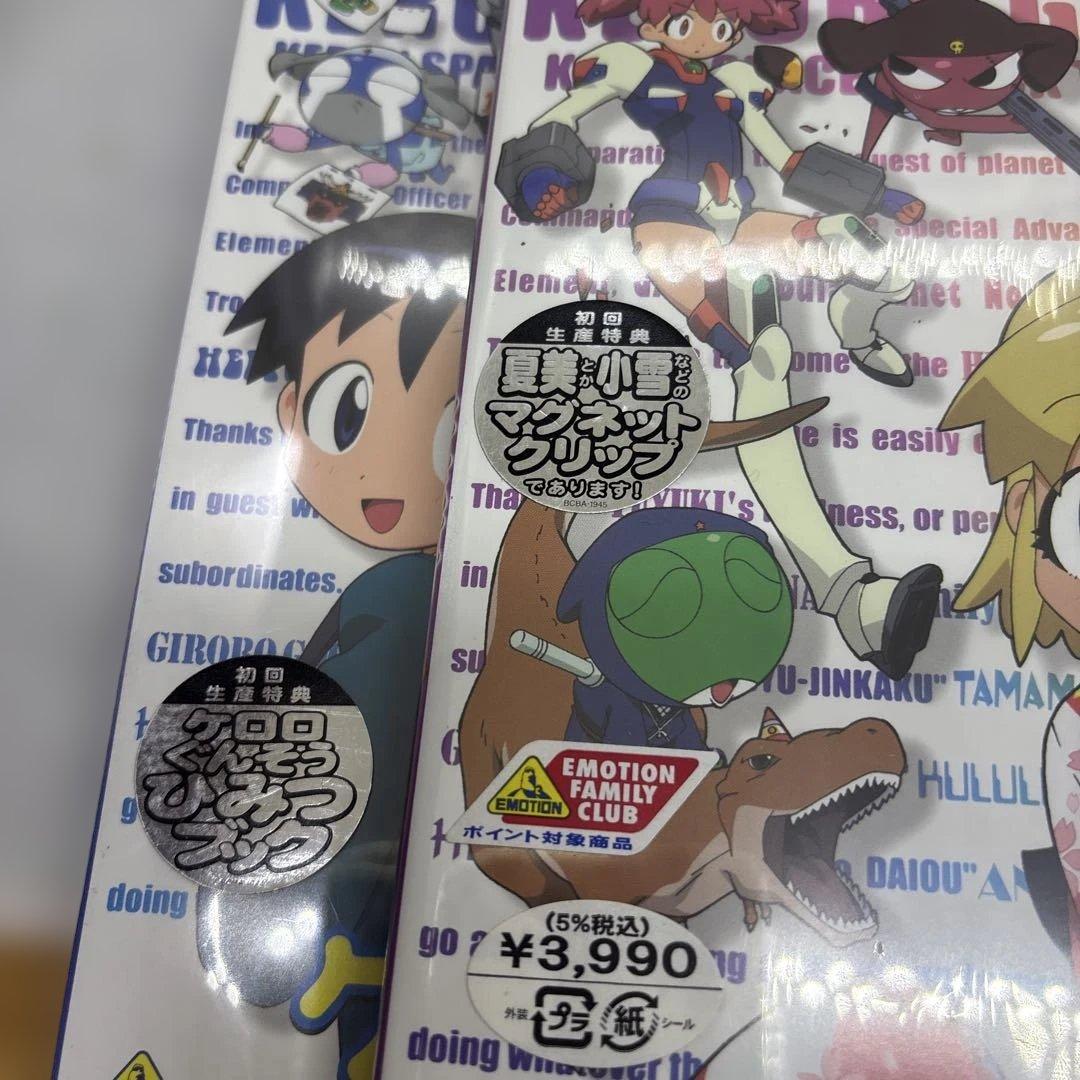 希少　中古＆未開封DVD ケロロ軍曹 1-12巻 セット 初回生産特典付き多数