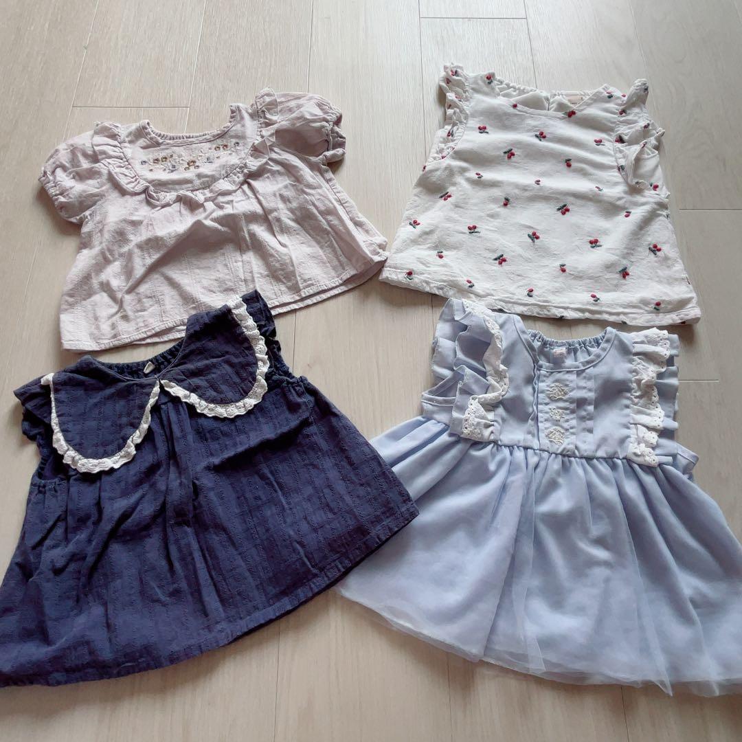 プティマイン90サイズ夏服おまとめ売り♡３４点