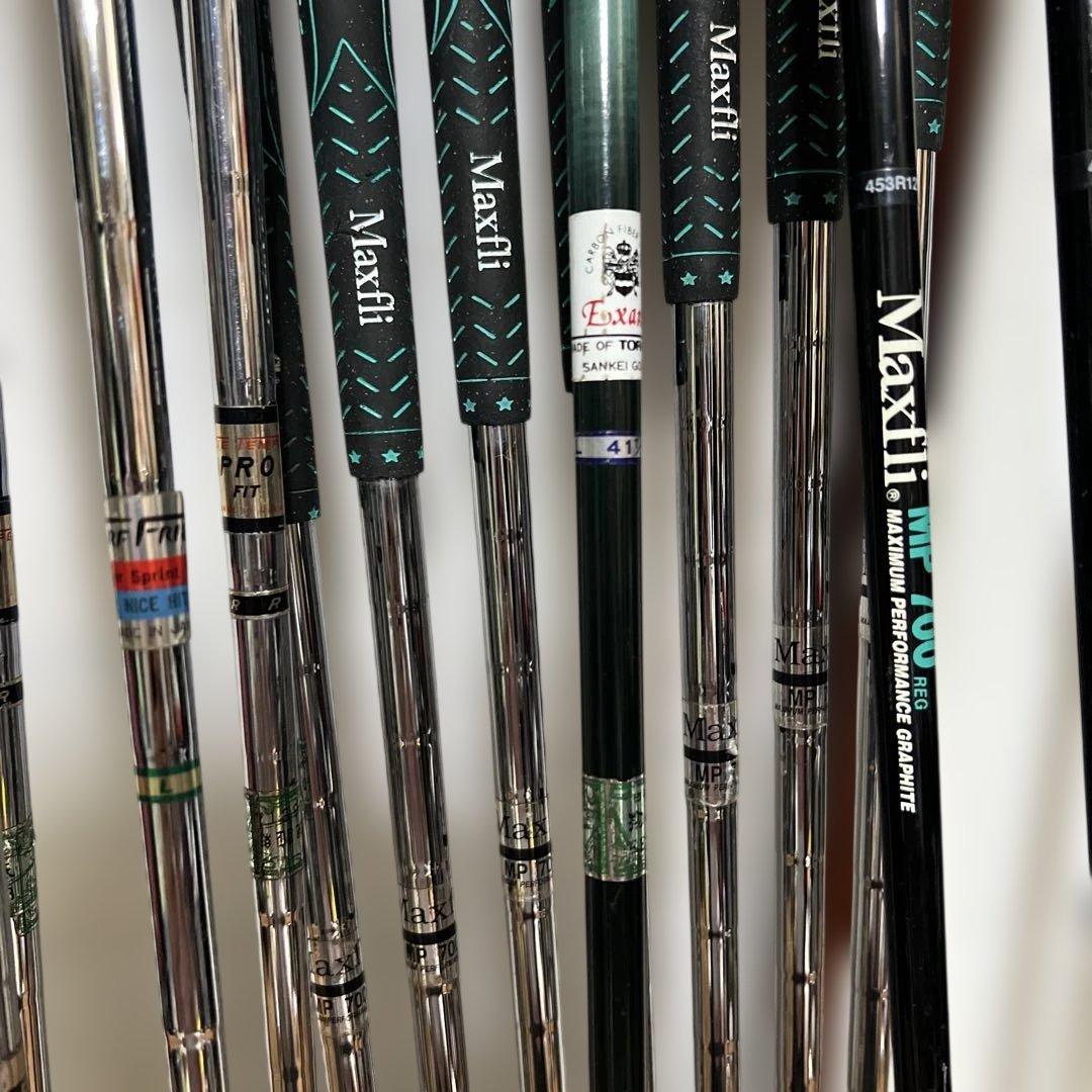 ゴルフセット初心者中古まとめて21本。