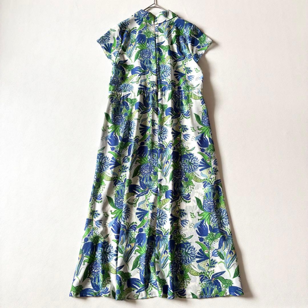 極美品✨Kay me ケイミー　現行　衿付きカシュクールワンピース　インナー付き