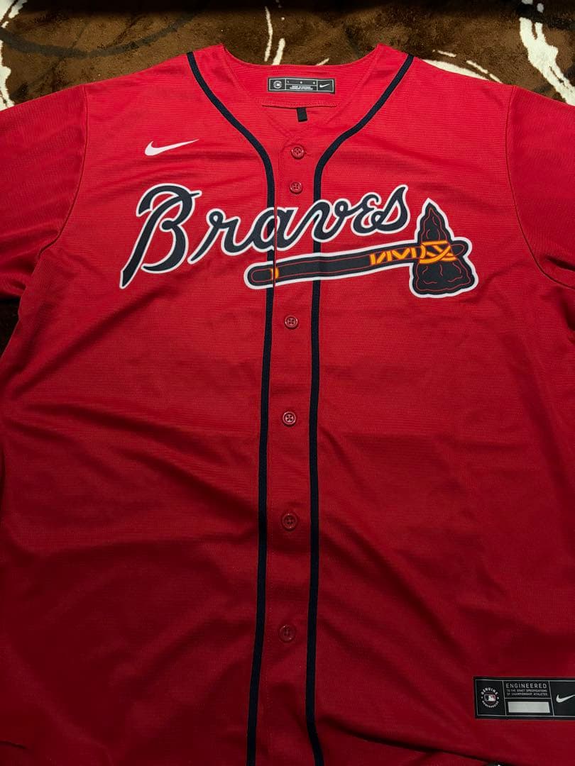 MLB ブレーブス　マイケルハリス2世　サイン　ユニフォーム　メジャー