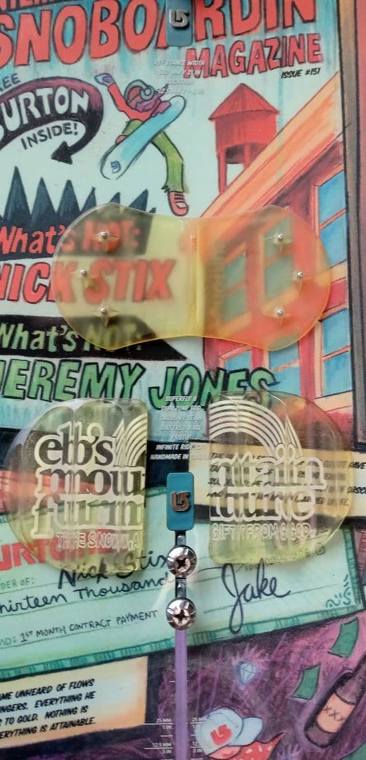 BURTON×jeremy jones　バートン　ジェレミージョーンズ　スノボ板
