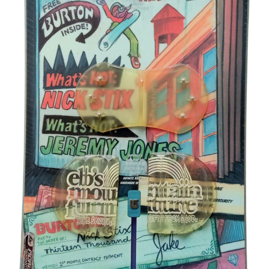 BURTON×jeremy jones　バートン　ジェレミージョーンズ　スノボ板