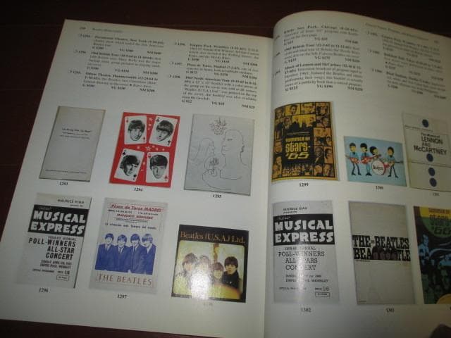 beatles program (コンサートプログラム3点セット送料込み!!)