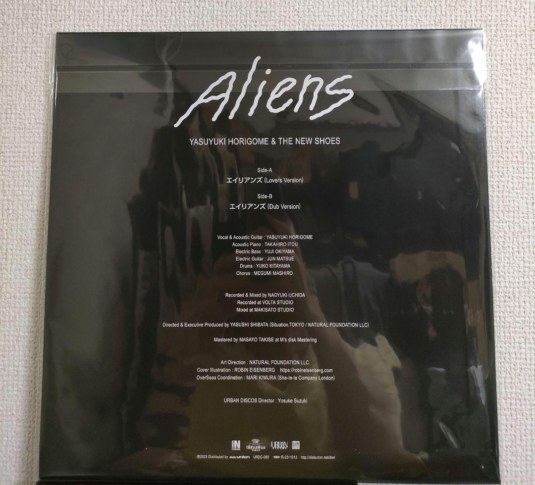 新品!レア!堀込泰行&THE NEW SHOES『エイリアンズ』レコード