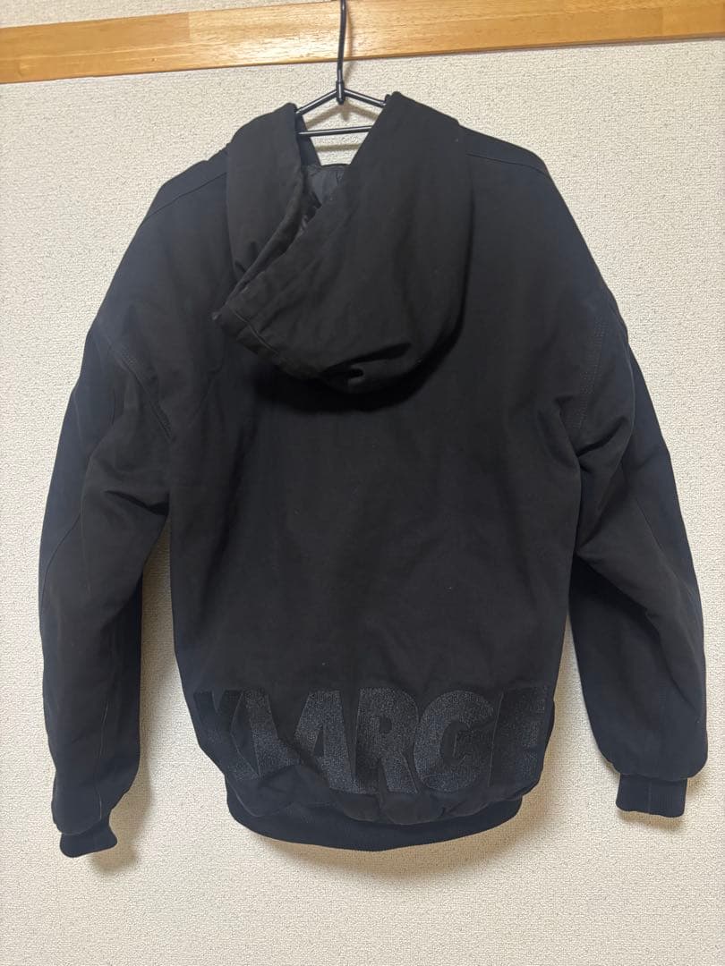 XLARGE フード付きジャケット Mサイズ ブラック