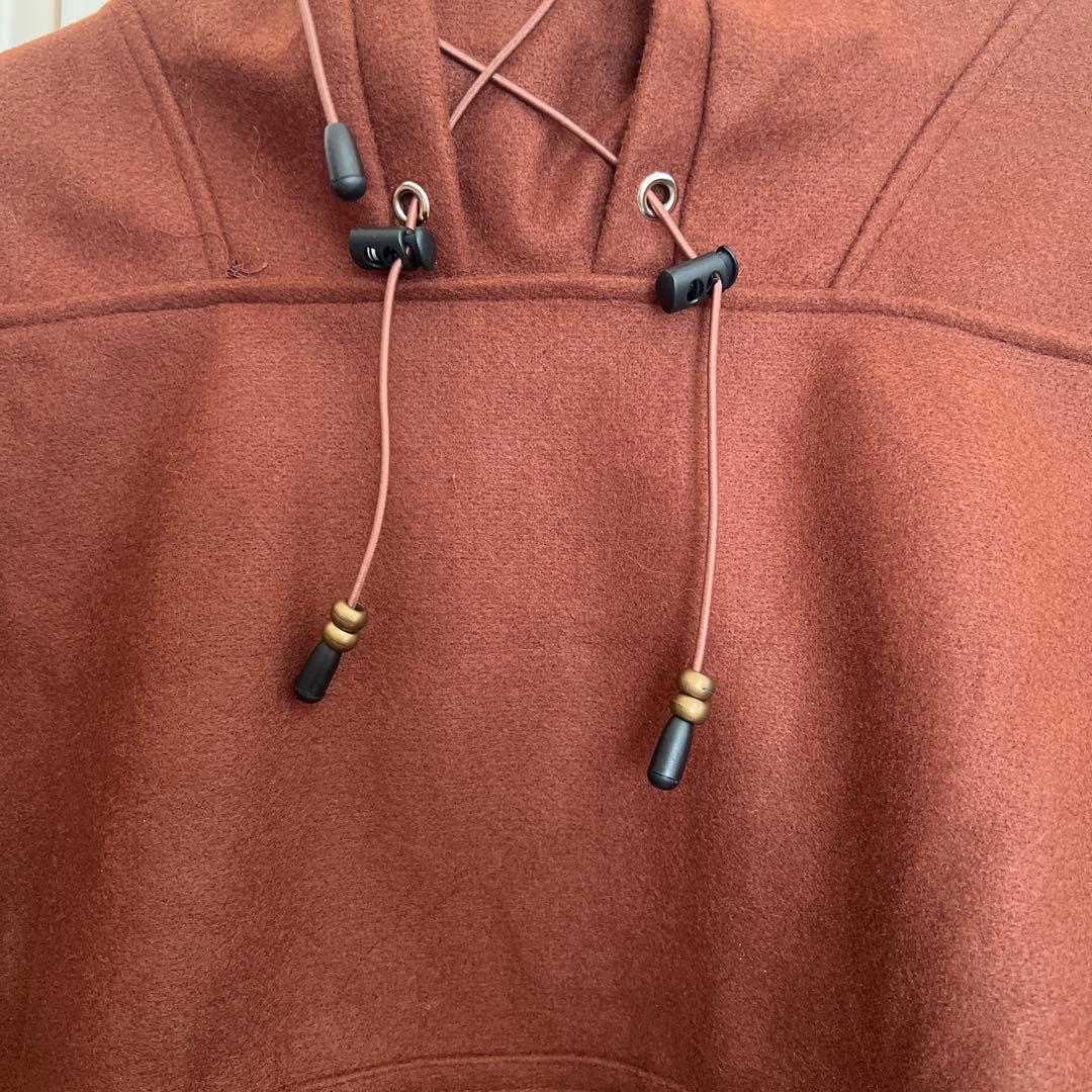 luik 1990s oversized lace-up hoodie パーカー
