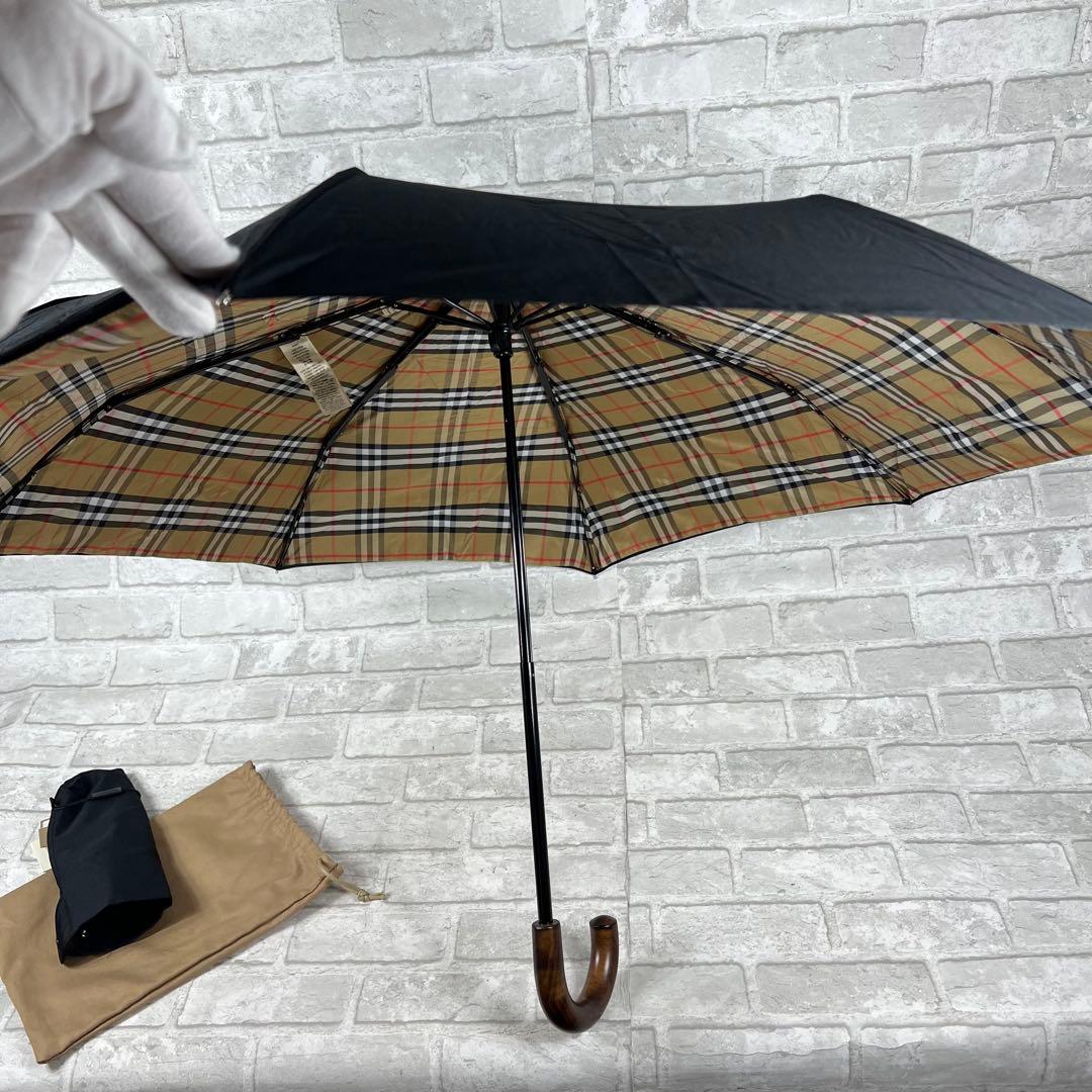 BURBERRY バーバリー 折りたたみ傘 ノバチェック 男女兼用