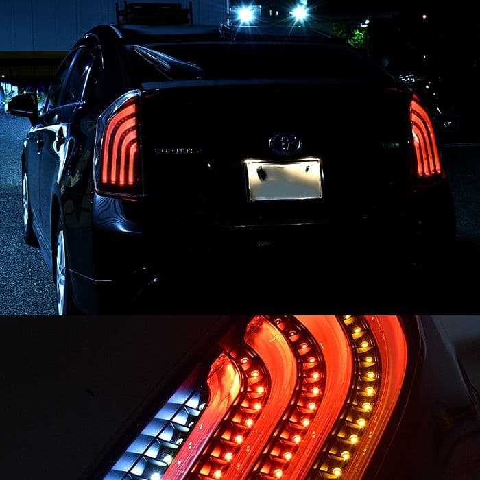 【新品】ZVW30 プリウス30 HELLIOS ファイバーled 左右セット③