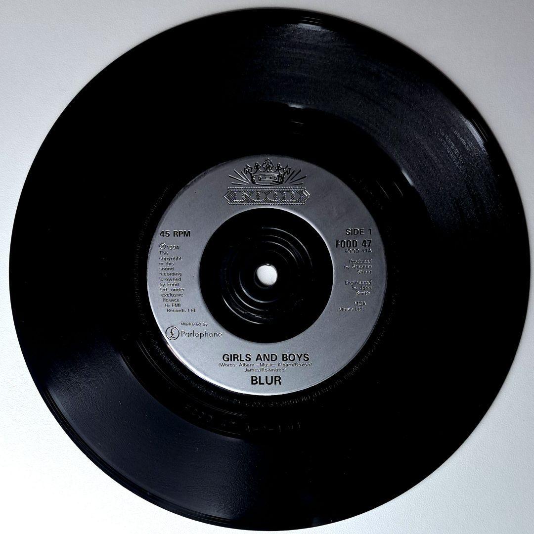限定盤　Blur　Girls & Boys　レコード　EP　ブラー