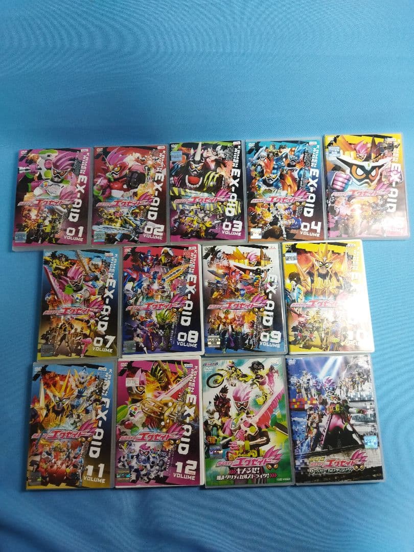 仮面ライダーレンタルアップDVD80点まとめ大量セット　ダブル　クウガ　フォーゼ