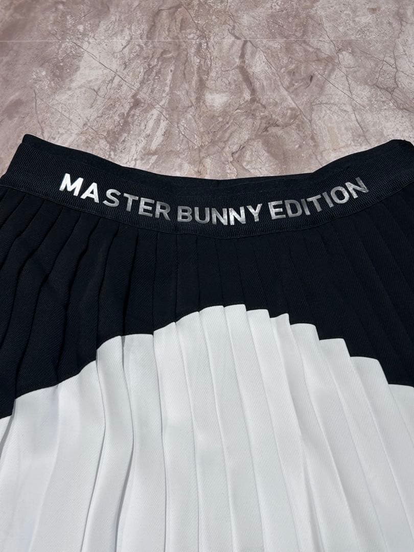 新品未使用 MASTER BUNNY EDITION プリーツスカート ブラック