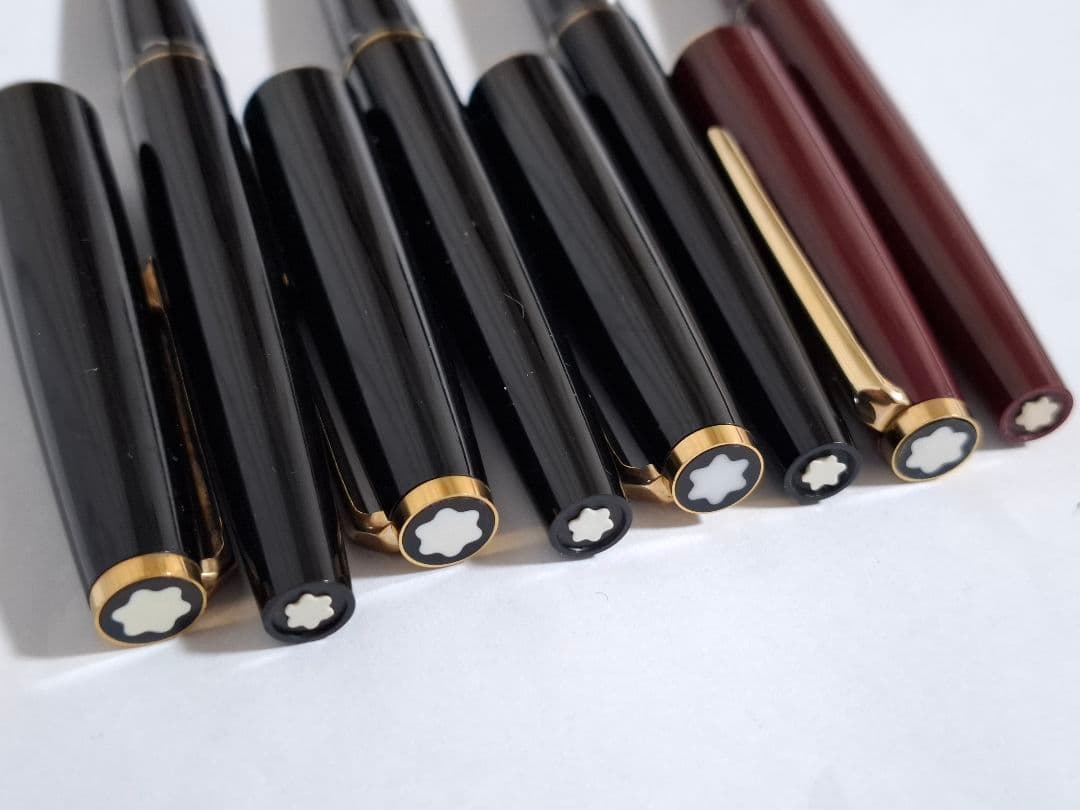 n*u様 MONTBLANC　万年筆4本　ボールペン7本　主にクラシック　ハンマ