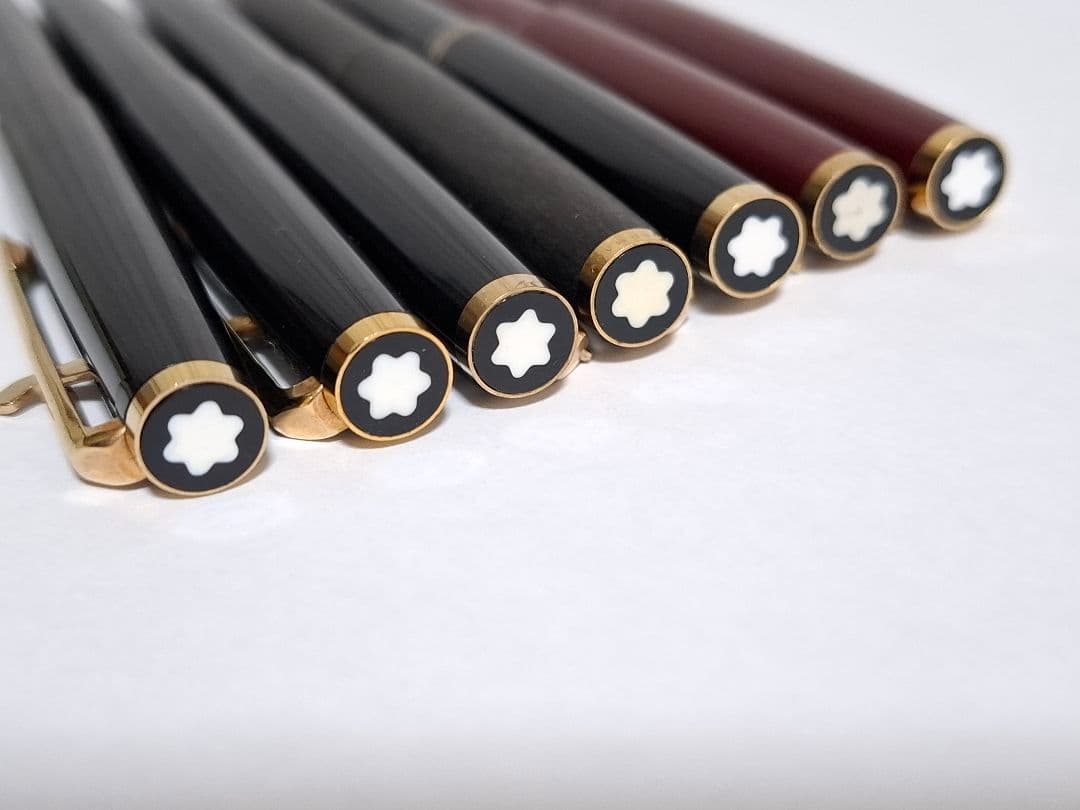 n*u様 MONTBLANC　万年筆4本　ボールペン7本　主にクラシック　ハンマ
