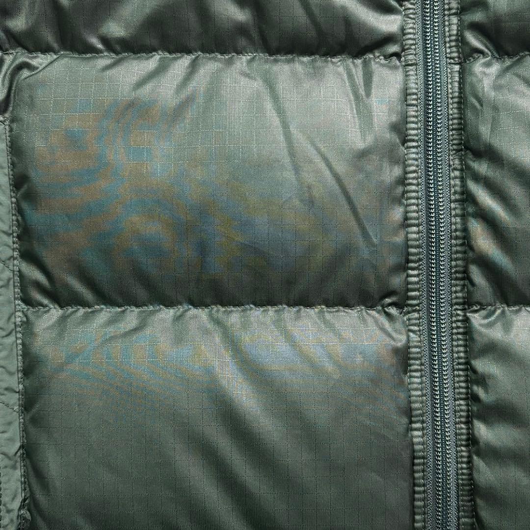 00's patagonia グースダウンベスト　緑　84631F7 S