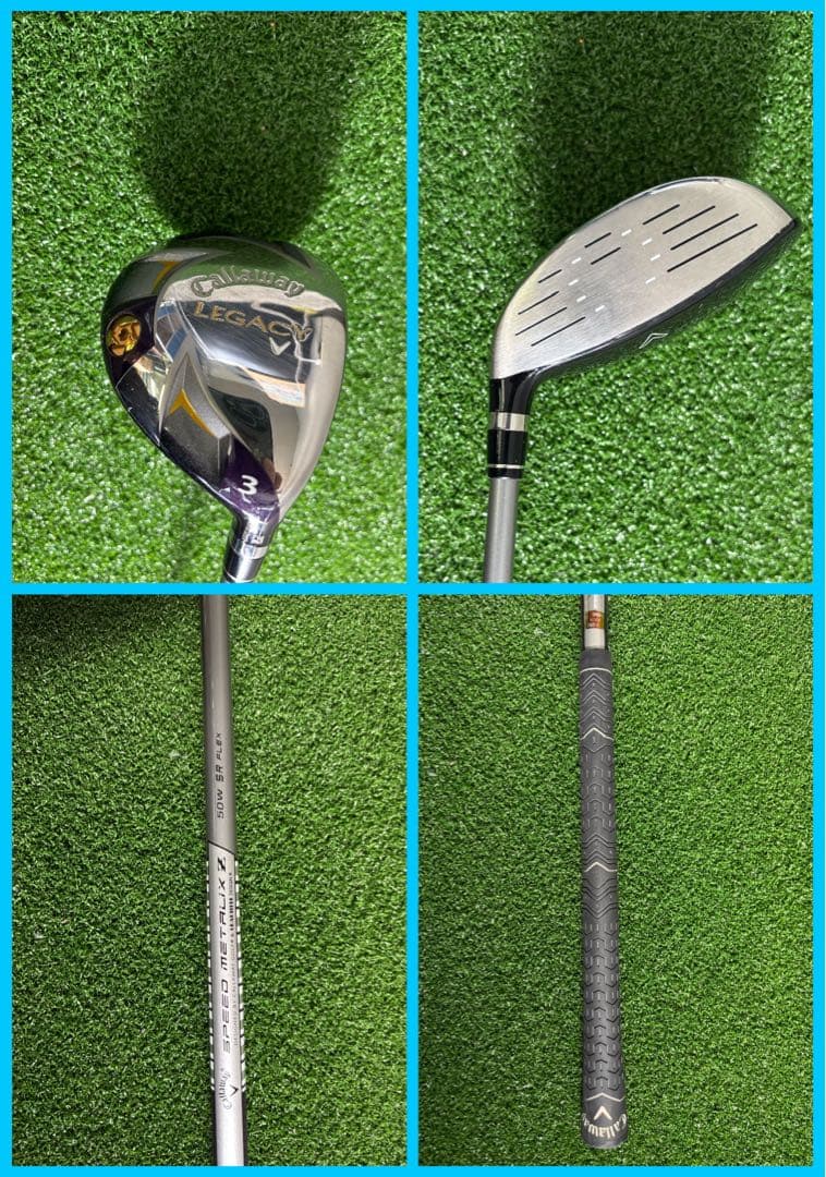【名器】Callaway Legacy アイアンセット 12本 パターおまけ付