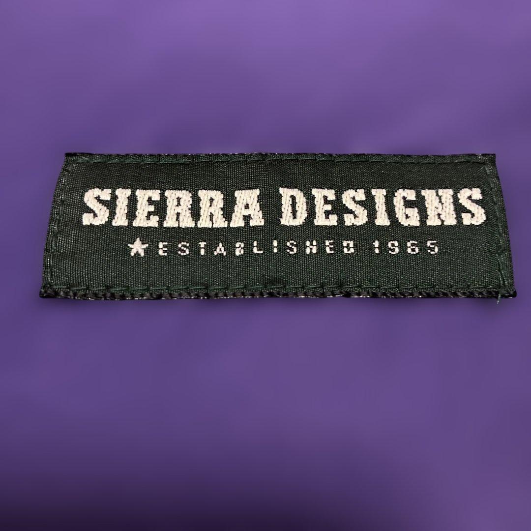 90's SIERRA DESIGNS パープル ウィンドブレーカー　XL