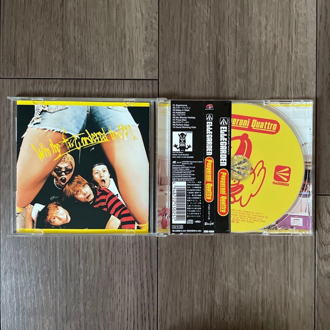 ELLEGARDEN DVD（4作品）&CD（8作品）セット