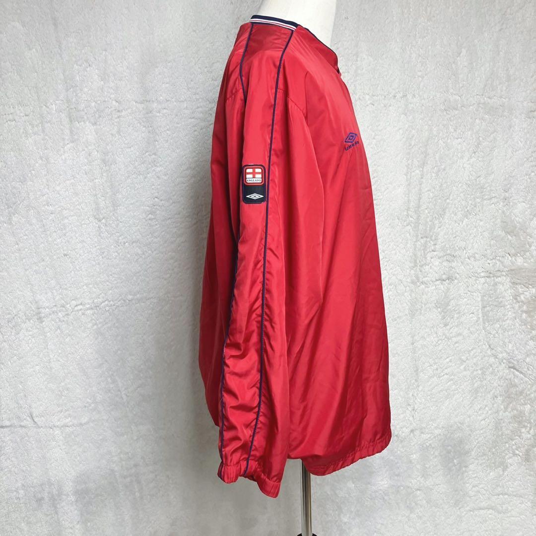 00s 日韓 イングランド ピステ アンブロ デサント製 アウェイ Lサイズ