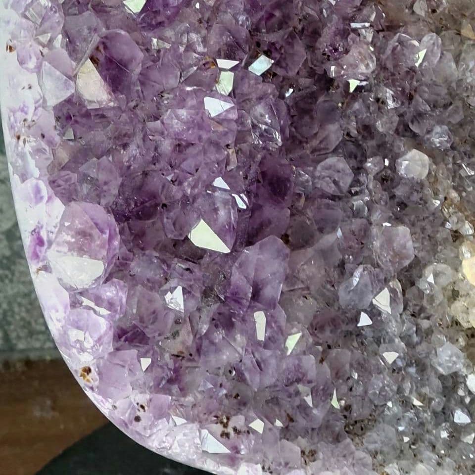 3月セールアメジスト　クラスター　約10キロ強　天然石　紫水晶　ウルグアイ産台付