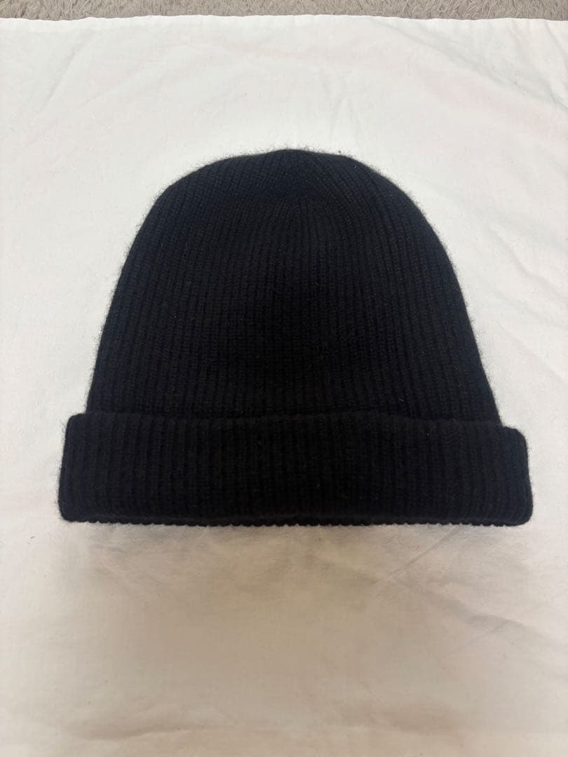 Cashmere ニットキャップ　ブラック