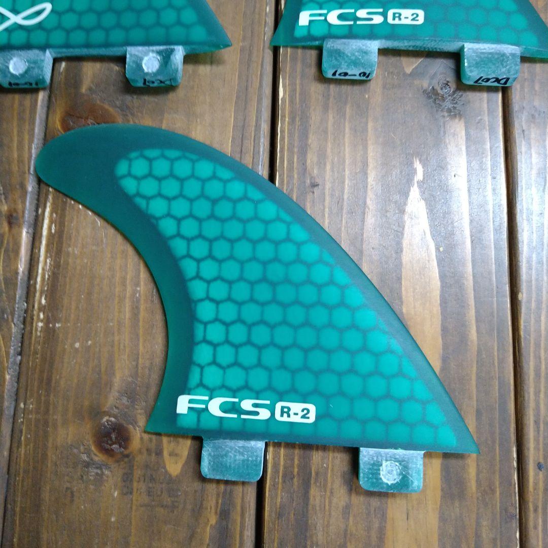 【新品】FCSフィン  R-2(Rusty) PC トライ Msize