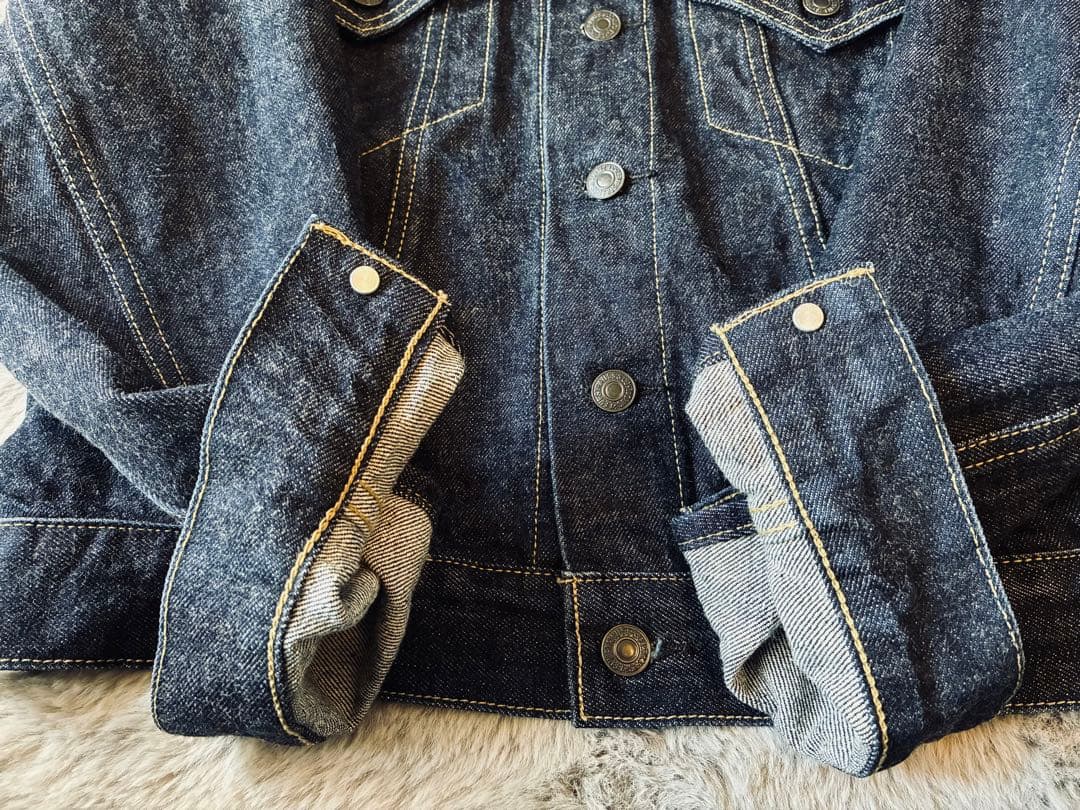 Levi's リーバイス デニムジャケット557 3rd 復刻 香港製38 濃紺