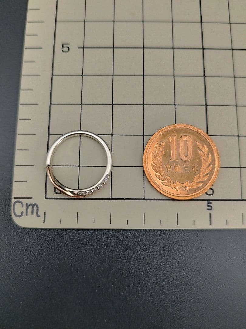 4℃ リング 指輪 K10 x silver925 アクセサリー シルバー925