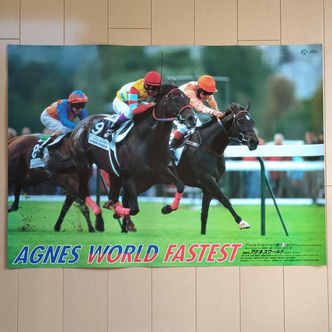アグネスワールド ポスター　競馬　ウマ娘
