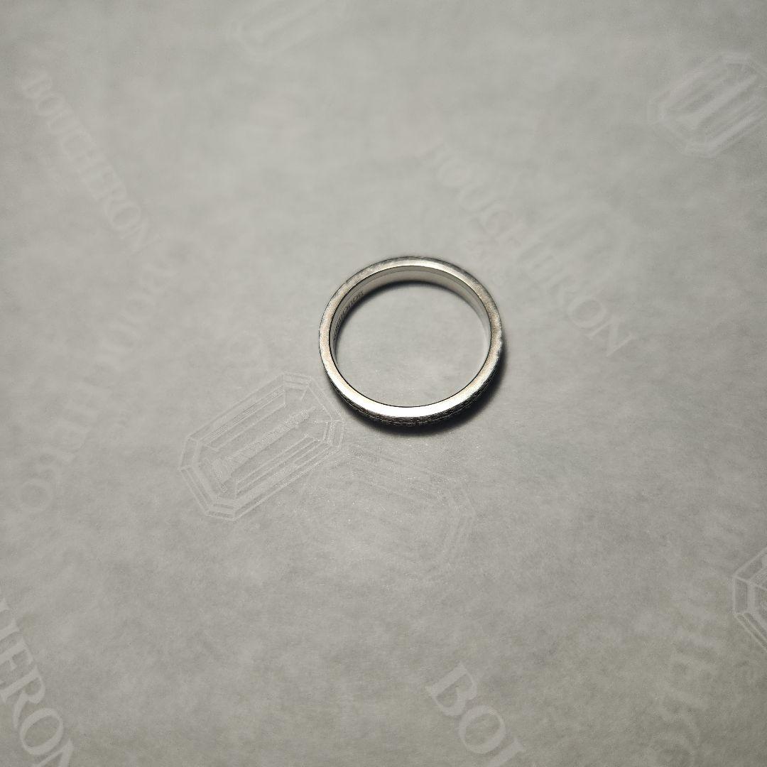 BOUCHERON キャトルラディアントリング ハーフ プルパヴェ
