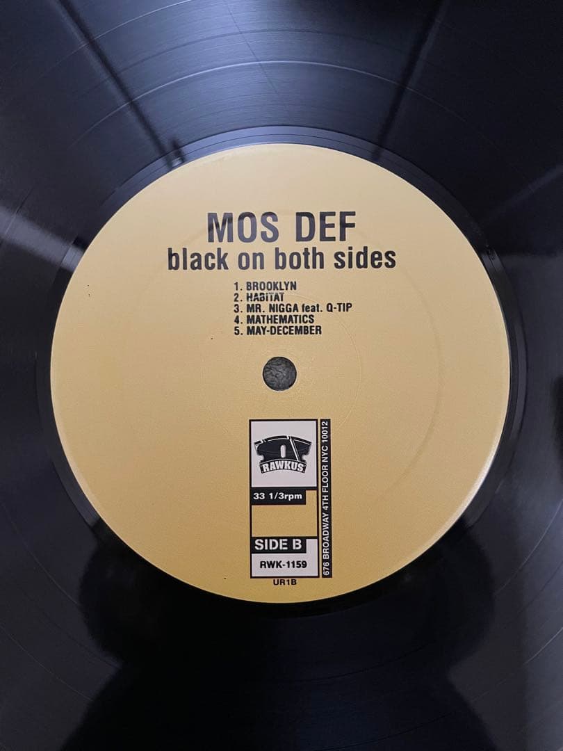【USオリジナル】Mos Def/Black on Both Sidesレコード