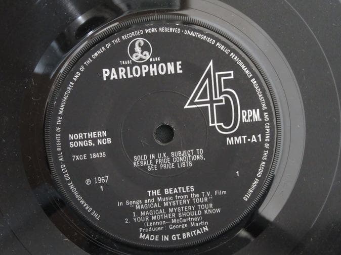 EP★BEATLES★Magical Mystery Tour UK Parlo