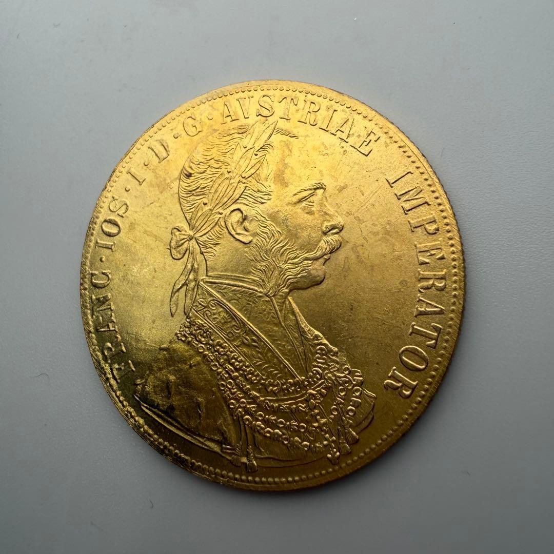 古銭　1882オーストリア帝国　フランツ・ヨーゼフ1世